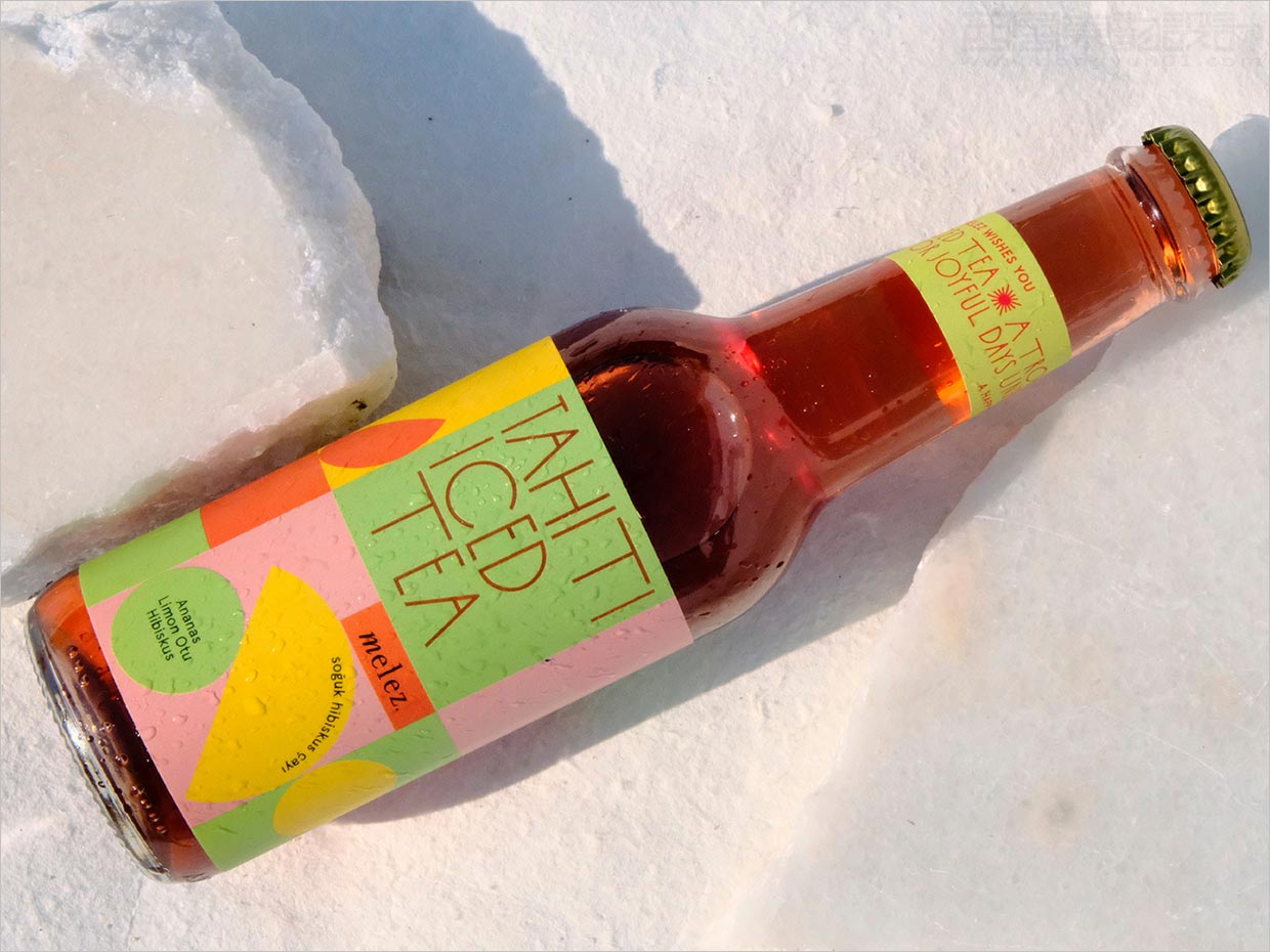 英國Melez Tea冰紅茶飲料包裝設(shè)計(jì)