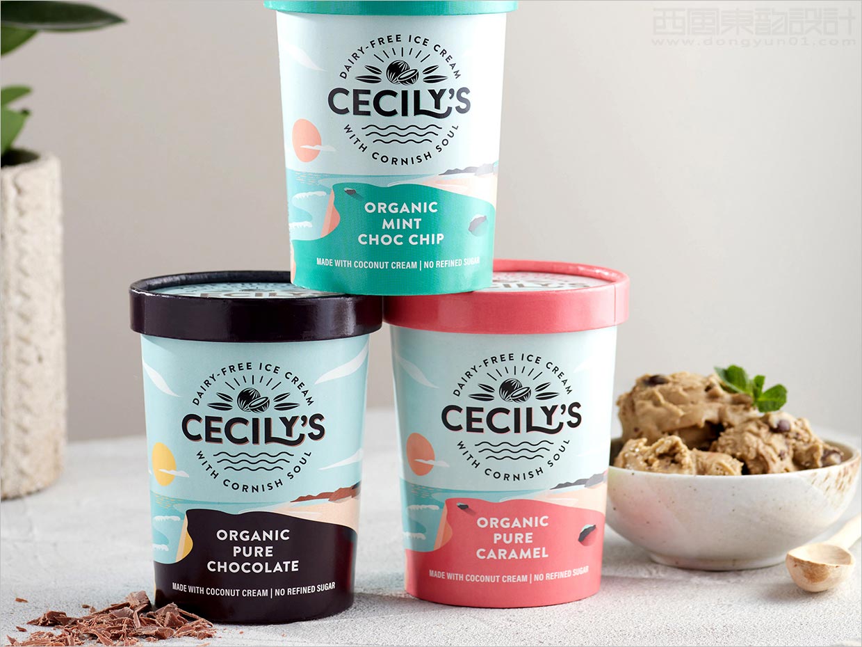 Space Creative 無乳冰淇淋包裝設(shè)計(jì)