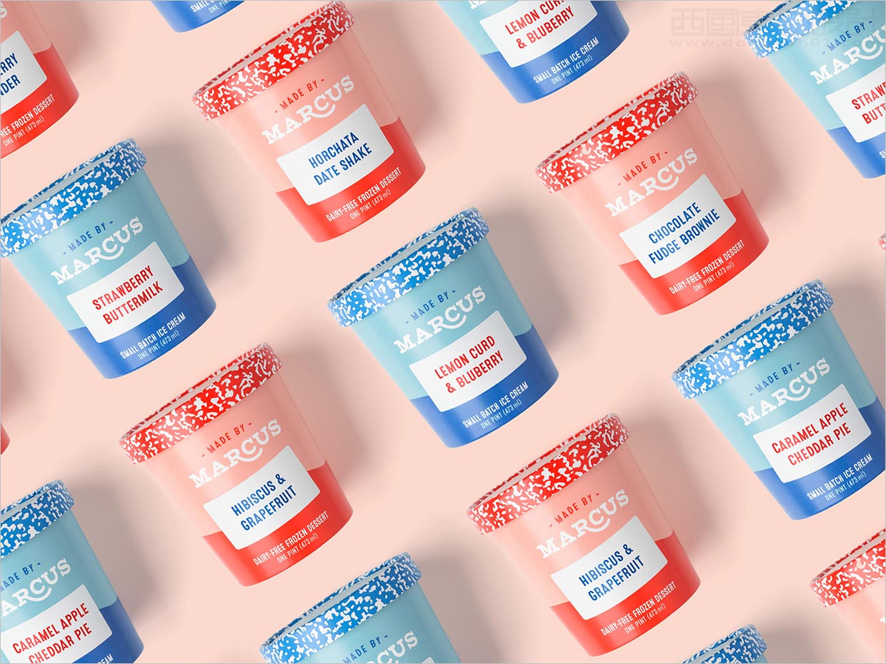 馬庫斯冰淇淋包裝設(shè)計(jì)讓口味有機(jī)會(huì)發(fā)光
