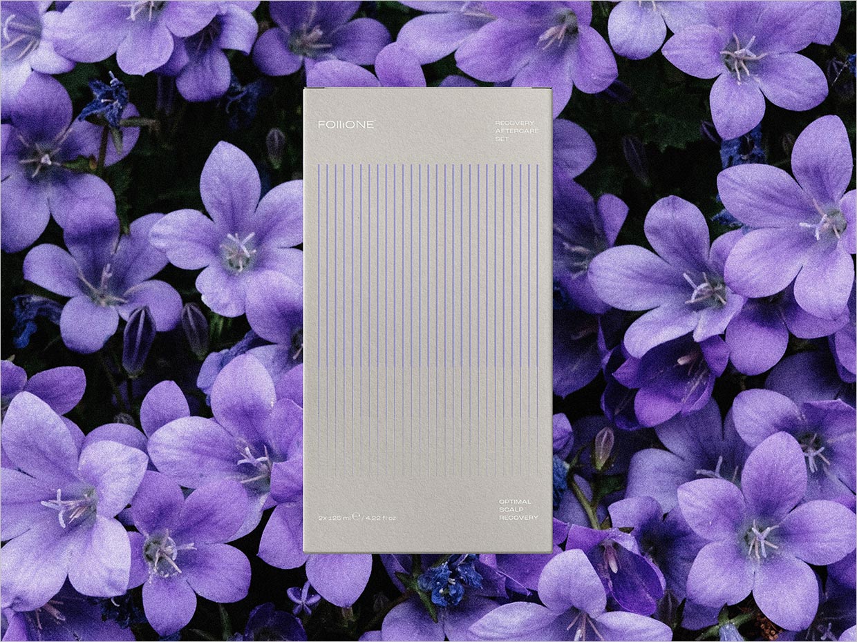 英國Follione洗發(fā)水護(hù)發(fā)素脫發(fā)植發(fā)護(hù)理藥妝產(chǎn)品包裝設(shè)計(jì)