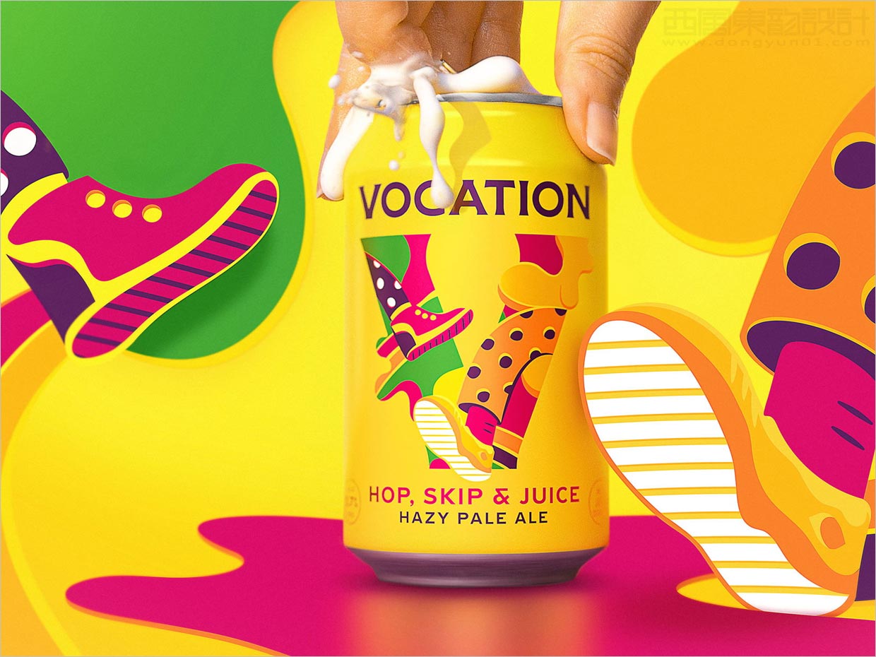 英國(guó)Vocation精釀啤酒品牌形象設(shè)計(jì)之插畫設(shè)計(jì)