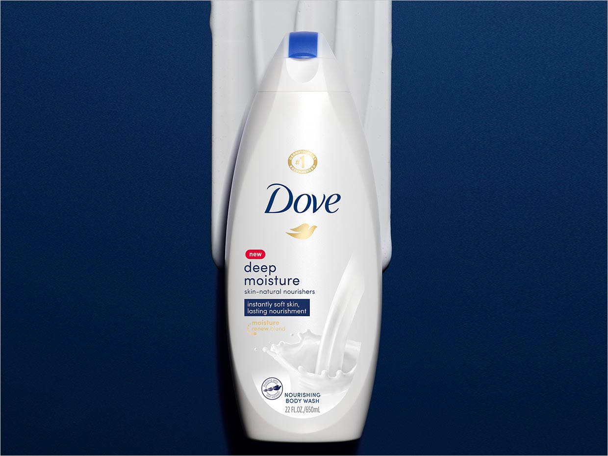 聯(lián)合利華Dove身體沐浴露個人護理產(chǎn)品包裝設計