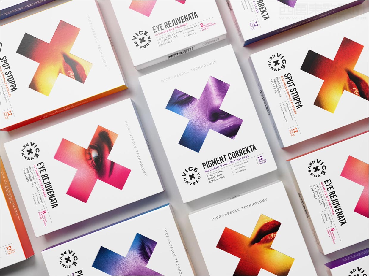 英國Vice Reversa護(hù)膚品包裝設(shè)計