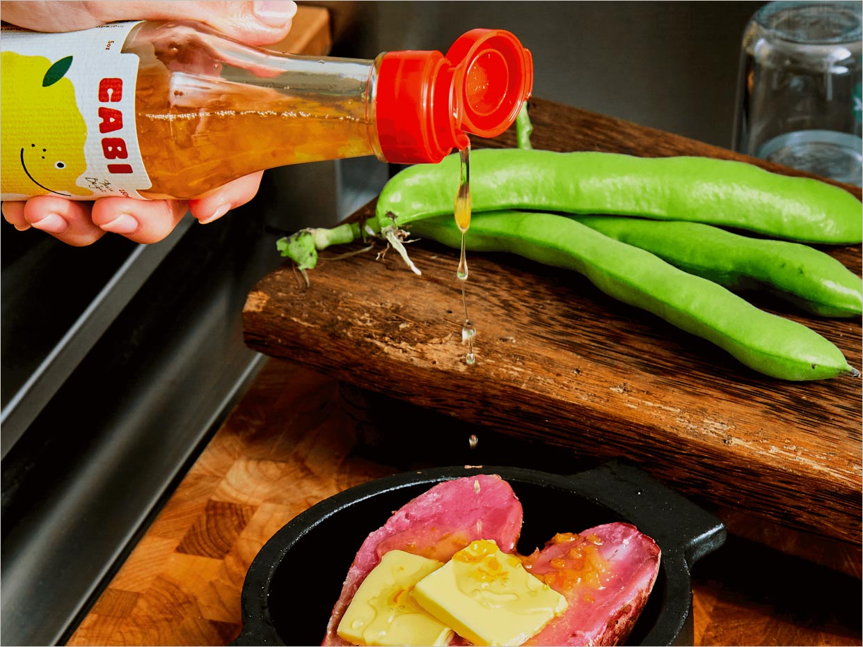 日本Cabi調(diào)味品包裝設計之實物照片