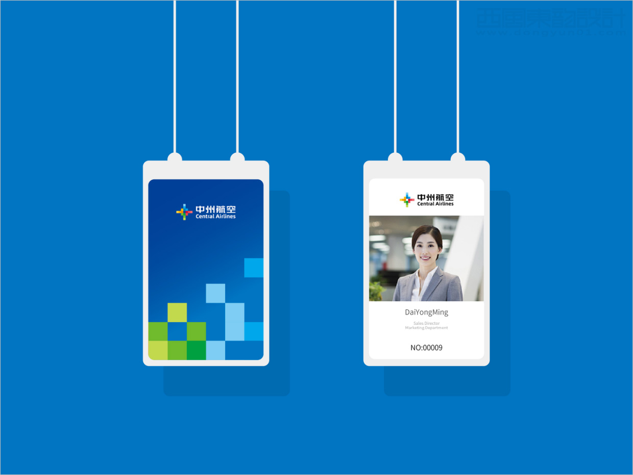 中州航空有限責任公司品牌形象vi升級設(shè)計之應用設(shè)計之工牌設(shè)計 中州航空有限責任公司品牌形象vi升級設(shè)計之應用設(shè)計之工牌設(shè)計