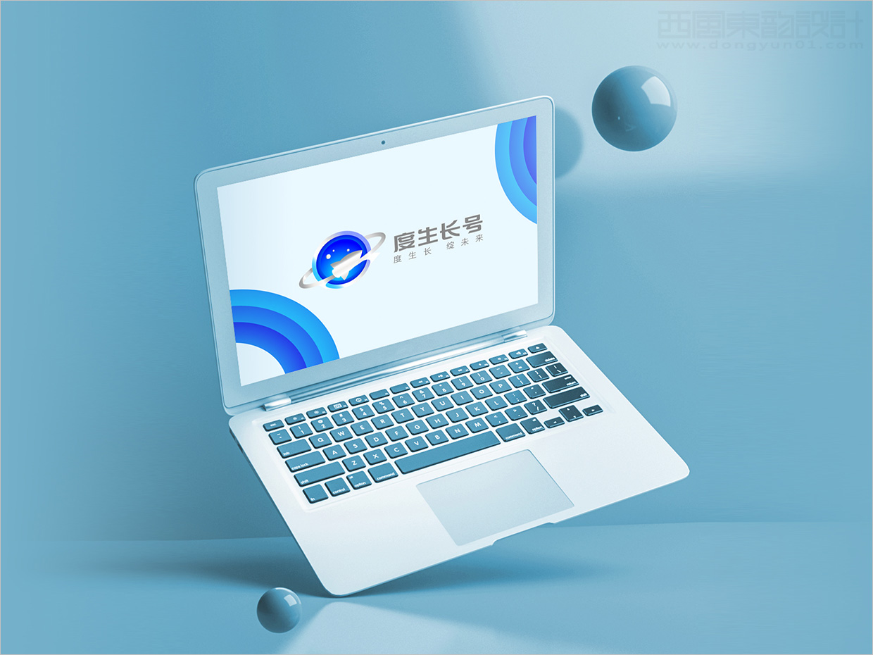 百度大學(xué)度生長(zhǎng)號(hào)品牌logo設(shè)計(jì)應(yīng)用之電腦屏保