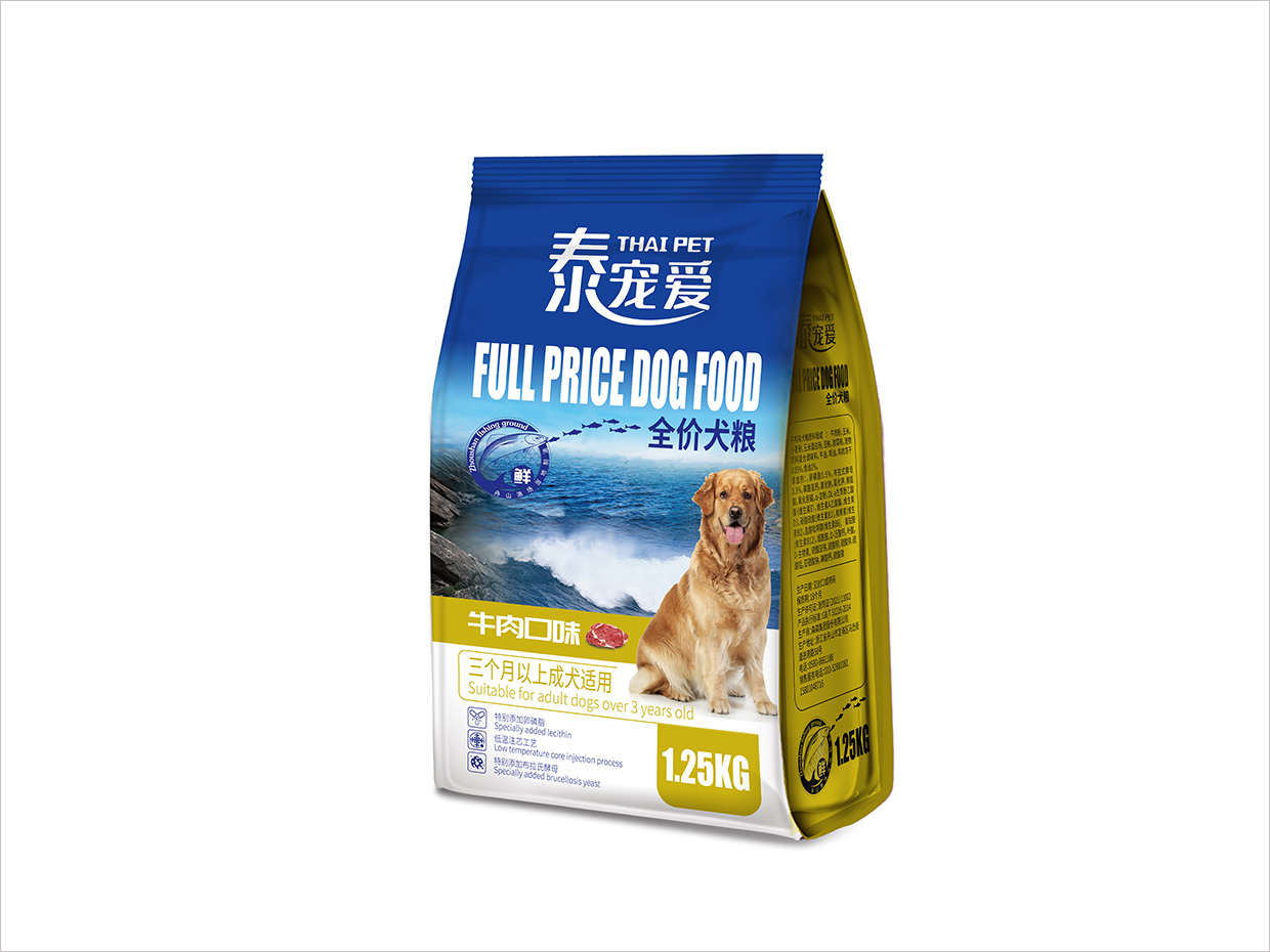 泰寵愛(ài)寵物食品袋包裝設(shè)計(jì)