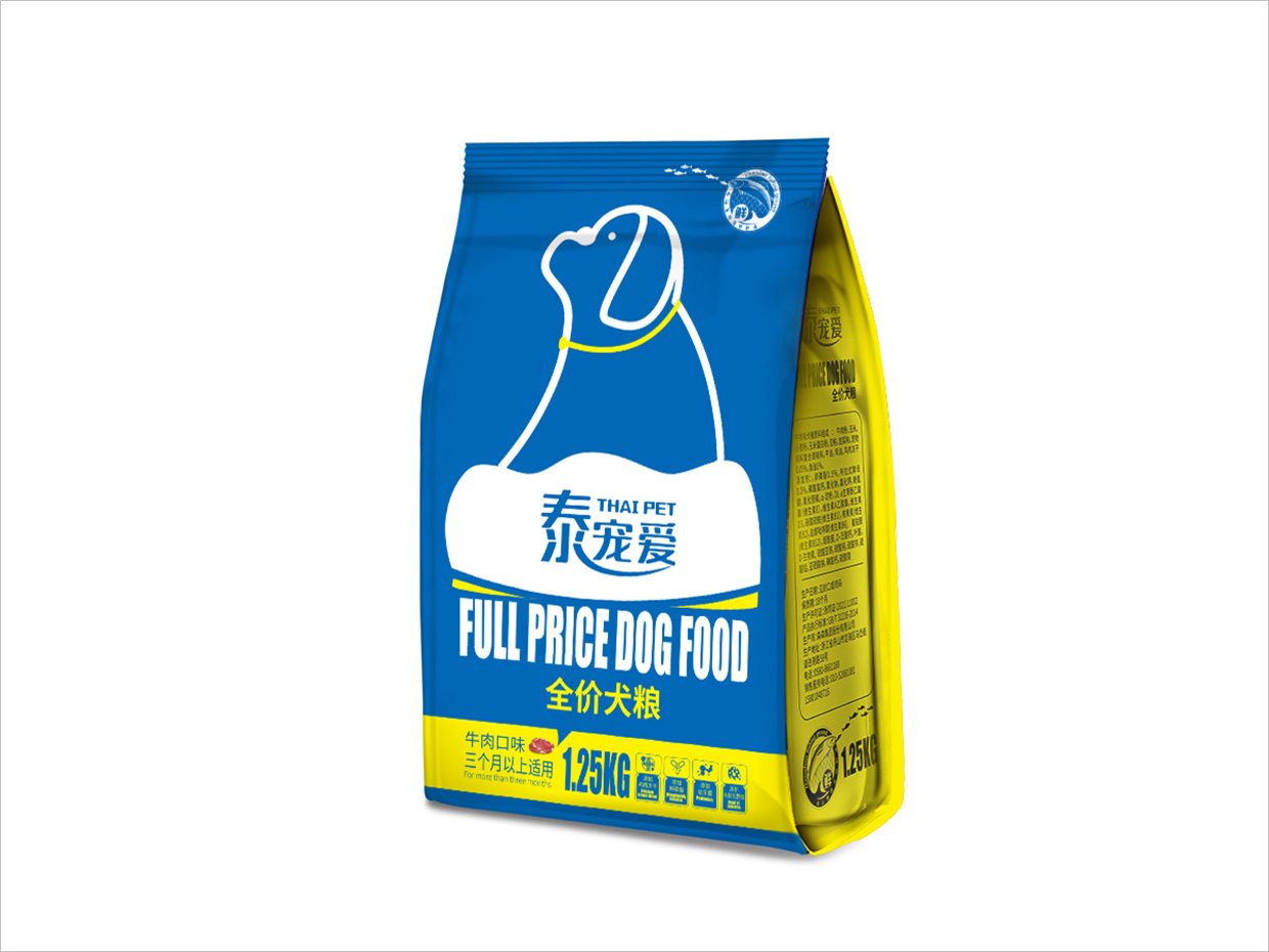 泰寵愛(ài)寵物食品袋包裝設(shè)計(jì)