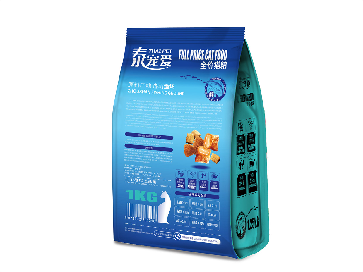 泰寵愛(ài)寵物食品袋包裝設(shè)計(jì)之背面設(shè)計(jì)