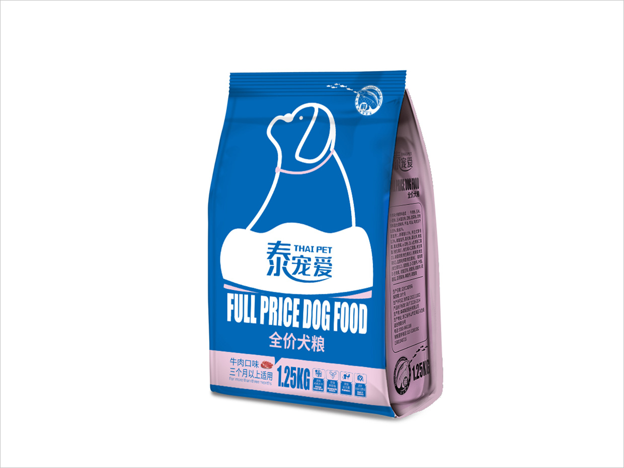 泰寵愛(ài)寵物食品袋包裝設(shè)計(jì)